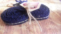 Wollborte mit Muster I
